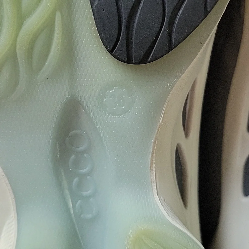 Ecco Biom Performace Athletic Sneaker Blue Green Color‎ Women Size 6